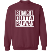 Straight Outta Palawan Unisex Crewneck Pullover Sweatshirt